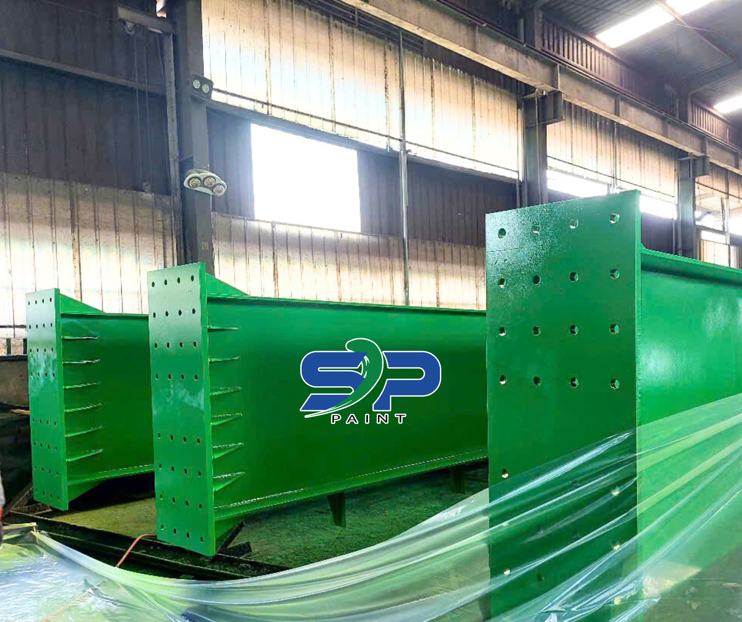 SP PAINT GÓP MẶT TRONG DỰ ÁN NHÀ MÁY SẢN XUẤT KẾT CẤU THÉP VÀ CHẾ TẠO THIẾT BỊ CÔNG NGHỆ CAO TẠI KCN CÁI LÂN