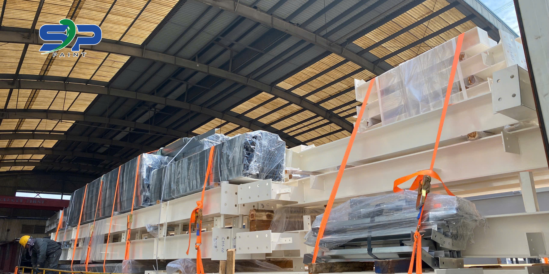 SP Paint Đồng Hành Cùng Dự Án Nhà Kho Công Nghiệp Tại Songkhla, Thái Lan 
