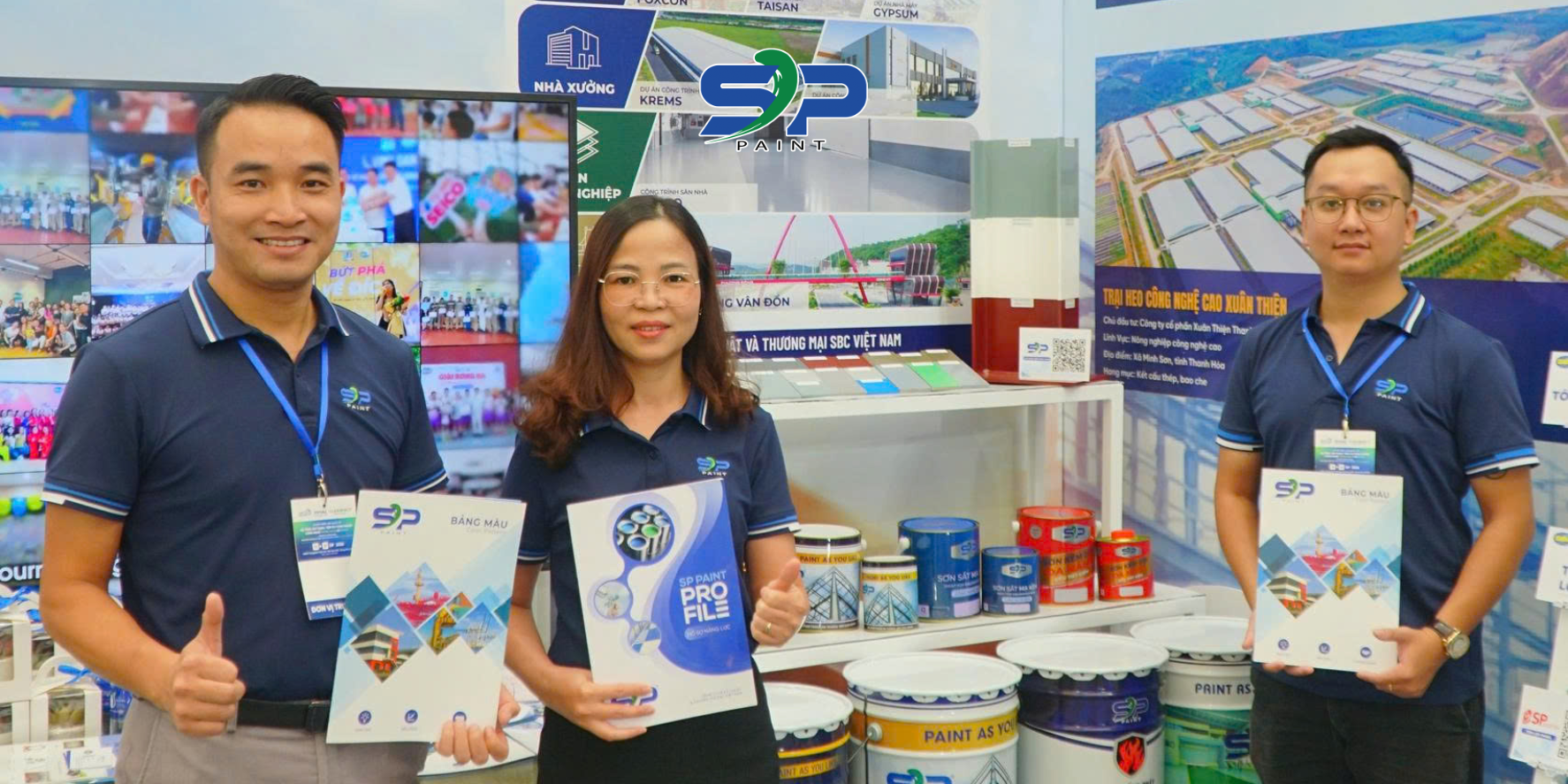 SP Paint Mang Giải Pháp Sơn Bảo Vệ Kết Cấu Thép Và Sàn Đến Viet Industry 2026
